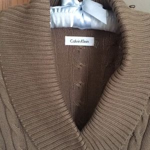 Calvin Klein med. brown dress